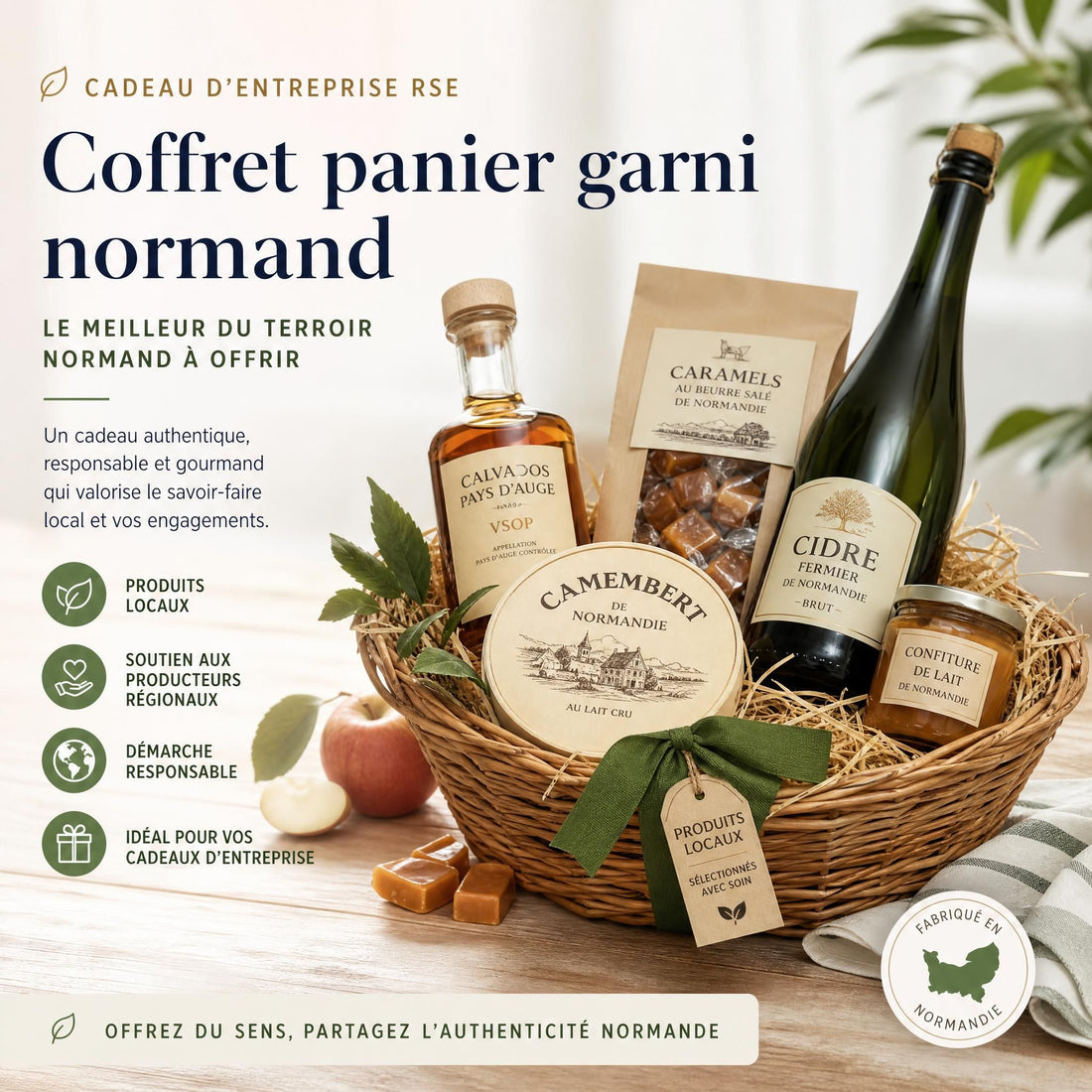Cadeaux d'entreprise RSE & panier garni normandie : bien plus qu'une tendance en 2026