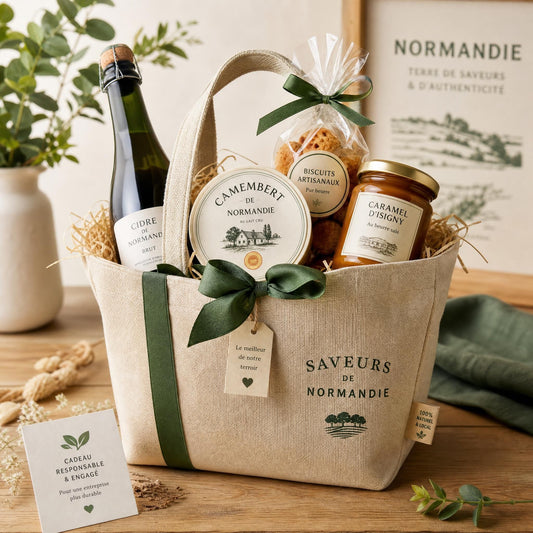 Cadeaux d'entreprise et RSE : pourquoi le panier garni normand s'impose en 2026