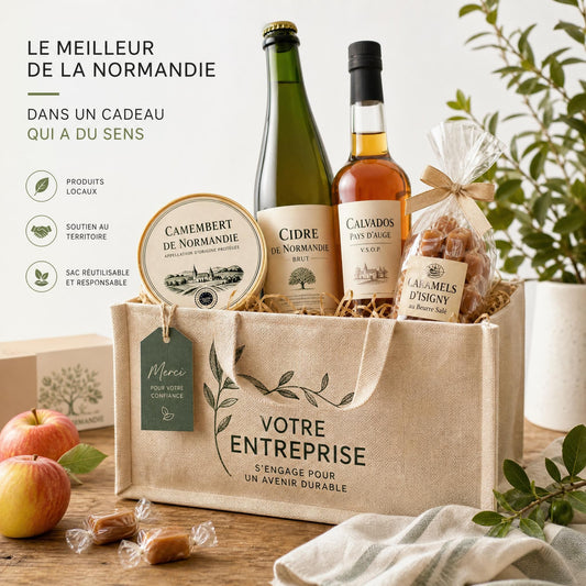 Cadeaux d'entreprise RSE : pourquoi le panier garni normand est la meilleure réponse en 2026